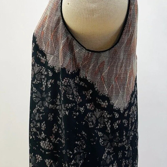 DANIEL RAINN Women Sleeveless Pullover Round Neck Semi Sheer Shirt Size Small - Picture 11 of 14